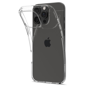 Husa pentru iPhone 16 Pro Max - Spigen Liquid Crystal - Crystal Clear - Img 5
