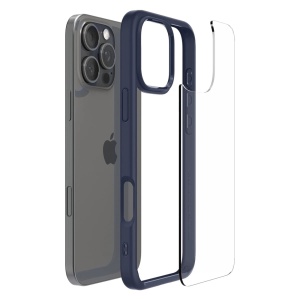 Husa pentru iPhone 16 Pro Max - Spigen Ultra Hybrid - Navy Blue - Img 7