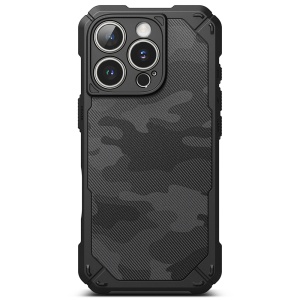 Husa pentru iPhone 16 Pro - Ringke Rugged Gear - Camo Black - Img 2