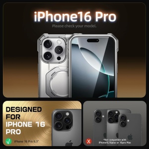 Husa pentru iPhone 16 Pro - Supcase Unicorn Beetle Defender - White - Img 4