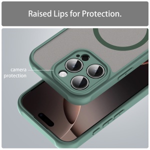 Husa pentru iPhone 16 Pro - Techsuit HaloFrost II MagSafe - Green - Img 5