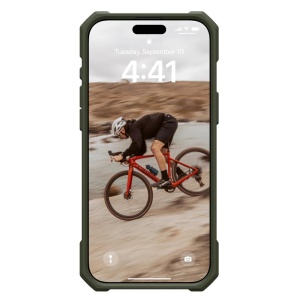 Husa pentru iPhone 16 Pro - UAG Essential Armor MagSafe - Olive Drab - Img 4