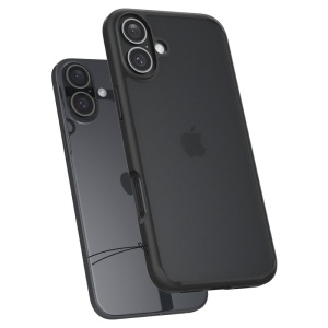 Husa pentru iPhone 16 - Spigen Ultra Hybrid - Frost Black - Img 2