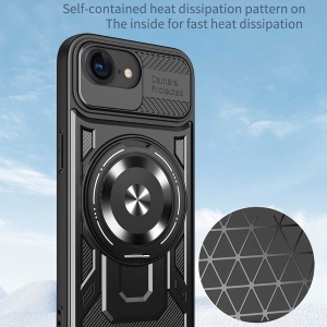 Husa pentru iPhone 16e - Techsuit RuggedCam - Gray - Img 4