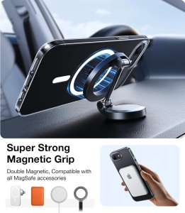 Husa pentru iPhone 16e - Torras OriginFit-Mag Series - Clear - Img 4