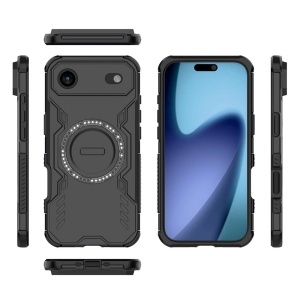 Husa pentru iPhone 17 Air - Techsuit ArmorMag Case - Black - Img 4