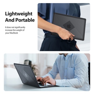 Husa pentru MacBook Air 15" (2023 / 2024) - Dux Ducis LCGH Series - Pink - Img 3