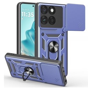 Husa pentru Motorola Edge 60 / Edge 60 Fusion - Techsuit CamShield Series - Blue