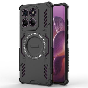 Husa pentru Motorola Edge 60 Pro - Techsuit ArmorMag Case - Black - Img 1