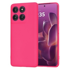 Husa pentru Motorola Edge 60 Pro - Techsuit SoftFlex - Hot Pink - Img 1