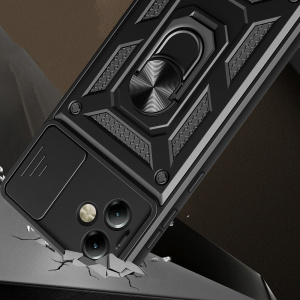 Husa pentru Motorola Moto G14 - Techsuit CamShield Series - Rose Gold - Img 8