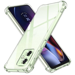 Husa pentru Motorola Moto G55 - Techsuit Shockproof Clear Silicone - Clear