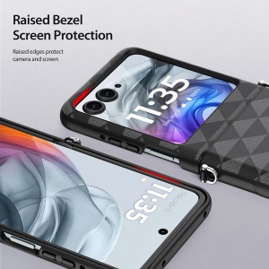 Husa pentru Motorola Razr 50 - Dux Ducis Fitt - Blue - Img 5