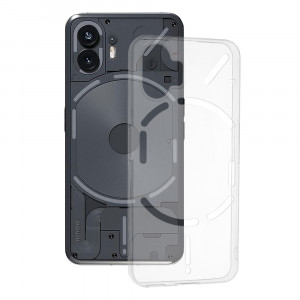 Husa pentru Nothing Phone (2) - Techsuit Clear Silicone Special Design - Transparent - Img 1