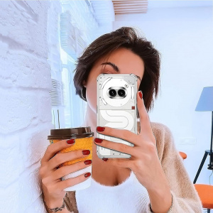 Husa pentru Nothing Phone (2a) / (2a) Plus - Techsuit Shockproof Clear Silicone - Clear - Img 8