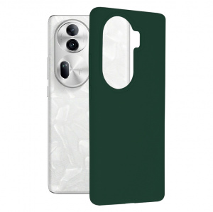 Husa pentru Oppo Reno11 Pro - Techsuit Soft Edge Silicone - Dark Green - Img 1