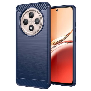 Husa pentru Oppo Reno12 F 4G / Reno12 F 5G / Reno12Â FS - Techsuit Carbon Silicone - Blue - Img 1