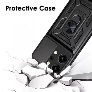 Husa pentru Oppo Reno14 Pro - Techsuit CamShield Series - Black - Img 2