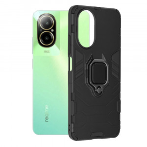 Husa pentru Realme C67 4G - Techsuit Silicone Shield - Black - Img 1