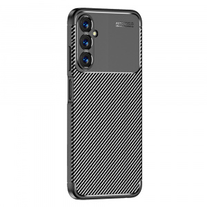 Husa pentru Samsung Galaxy A05s - Techsuit CarbonFiber - Black - Img 4
