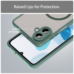 Husa pentru Samsung Galaxy A07 4G - Techsuit HaloFrost II MagSafe - Green - Img 4