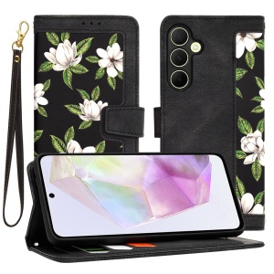 Husa pentru Samsung Galaxy A35 5G - Techsuit FlipCraft - Flowers of the Dawn - Img 1