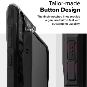 Husa pentru Samsung Galaxy A36 5G / A56 5G - Ringke Fusion X Design - Camo Black - Img 4