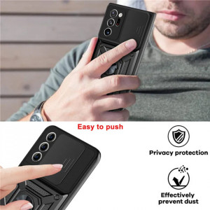 Husa pentru Samsung Galaxy Note 20 Ultra / Note 20 Ultra 5G - Techsuit CamShield Series - Black - Img 5