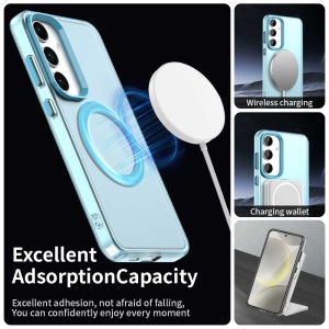 Husa pentru Samsung Galaxy S23 FE - Techsuit CandyCase MagSafe - Blue - Img 6