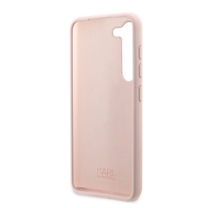 Husa pentru Samsung Galaxy S23 Plus - Karl Lagerfeld Silicone (KLHCS23MSNIKBCP) - Pink Ikonik - Img 6