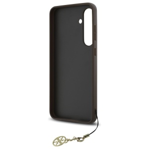 Husa pentru Samsung Galaxy S24 FE - Guess Hardcase 4G Charms Collection (GUHCS24FEGF4GBR) - Brown - Img 2