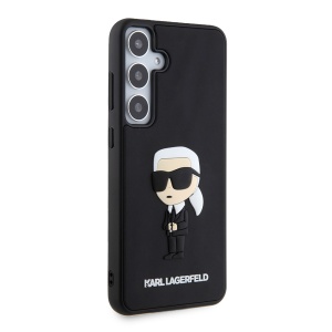Husa pentru Samsung Galaxy S24 Plus - Karl Lagerfeld 3D Design (KLHCS24M3DRKINK) - Rubber Ikonik - Img 5
