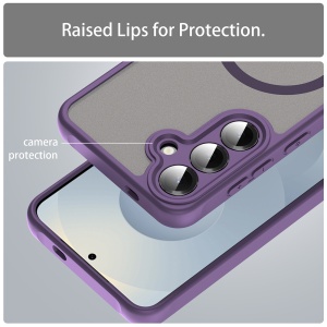 Husa pentru Samsung Galaxy S24 Plus / S25 Plus - Techsuit HaloFrost II MagSafe - Purple - Img 5