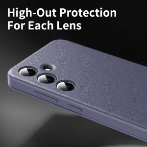 Husa pentru Samsung Galaxy S24 Plus - Techsuit SmartView Series - Purple - Img 4