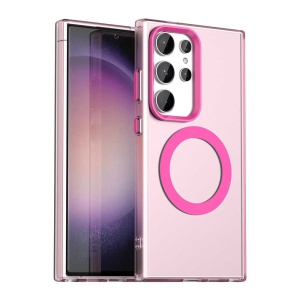 Husa pentru Samsung Galaxy S24 Ultra - Techsuit CandyCase MagSafe - Pink - Img 1