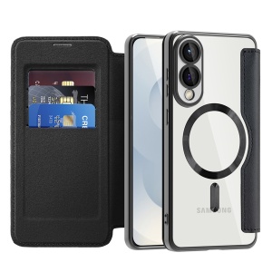 Husa pentru Samsung Galaxy S25 Edge - Techsuit SmartMag Book Case - Black