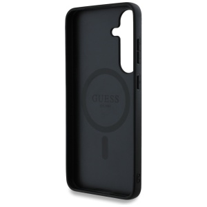 Husa pentru Samsung Galaxy S25 - Guess 4G Circle Classic Logo MagSafe (GUHMS25SP4PGRSGW) - Brown - Img 6