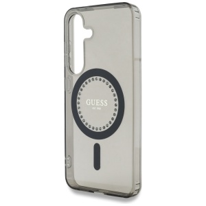 Husa pentru Samsung Galaxy S25 - Guess IML Rhinestones MagSafe (GUHMS25SPFTDTEK) - Black - Img 6