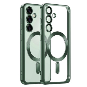 Husa pentru Samsung Galaxy S25 Plus - Techsuit Luxury Crystal MagSafe - Deep Green