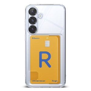 Husa pentru Samsung Galaxy S25 - Ringke Fusion Card - Clear - Img 3