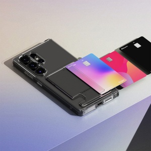 Husa pentru Samsung Galaxy S25 - Ringke Fusion Card - Clear - Img 7
