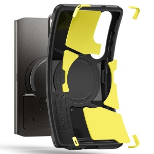 Husa pentru Samsung Galaxy S25 Ultra - Spigen Tough Armor MagSafe - Gunmetal - Img 7