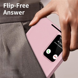 Husa pentru Samsung Galaxy S25 Ultra - Techsuit SmartView Series - Pink - Img 6