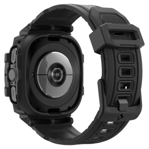 Husa pentru Samsung Galaxy Watch UltraÂ 47mm + Curea - Spigen Rugged Armor Pro - Black - Img 5