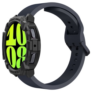 Husa pentru Samsung Galaxy Watch7Â 44mm - Spigen Rugged Armor - Black - Img 5
