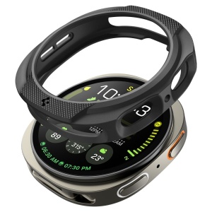 Husa pentru Samsung Galaxy Watch8 40mm - Spigen Liquid Air - Matte Black - Img 2