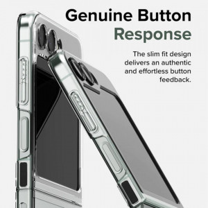 Husa pentru Samsung Galaxy Z Flip5 - Ringke Slim - Matte Clear - Img 4