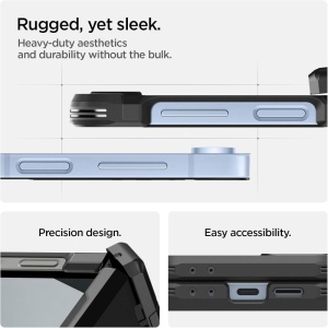 Husa pentru Samsung Galaxy Z Flip6 / Flip7 FE - Spigen Tough Armor Pro MagSafe - Black - Img 5