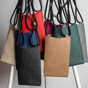 Husa pentru telefon 7" - Fixed Universal Shoulder Bag Verona (FIXVER-PEA) - Peach - Img 7