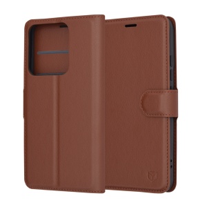 Husa pentru Xiaomi 14 - Techsuit Leather Folio - Brown - Img 1